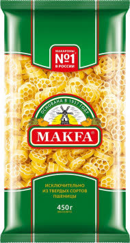 Макароны Макфа 0,45 кг Цветочки (упаковка 20 шт)