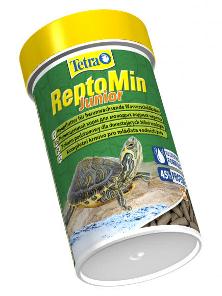 Tetra ReptoMin Junior корм в виде палочек для молодых водных черепах 100 мл Tetra ReptoMin Junior корм в виде палочек для молодых водных черепах 100 мл