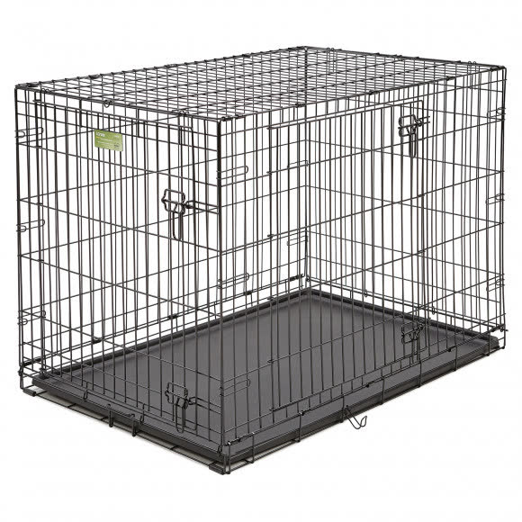 Клетка MidWest iCrate для собак 107х71х76h см, 2 двери, черная