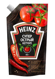 Кетчуп Хайнс супер острый 350 гр (упаковка 16 шт)
