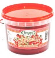 Джем Тогрус клюквенный 900 гр (упаковка 6 шт)