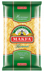 Макароны Макфа вермишель паутинка 0,4 кг (упаковка 20 шт) Макароны Макфа вермишель паутинка 0,4 кг (упаковка 20 шт)