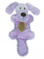 AROMADOG Игрушка для собак Собачка с хвостом 25 см сиреневая