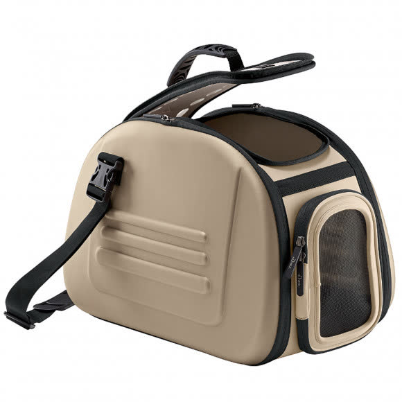 Ibiyaya складная сумка-переноска для собак и кошек до 6 кг бежевая Ibiyaya складная сумка-переноска для собак и кошек до 6 кг бежевая