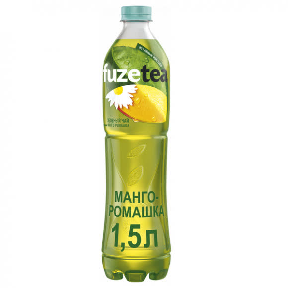 Фьюзти манго-ромашка 1,5л (упаковка 6 шт)