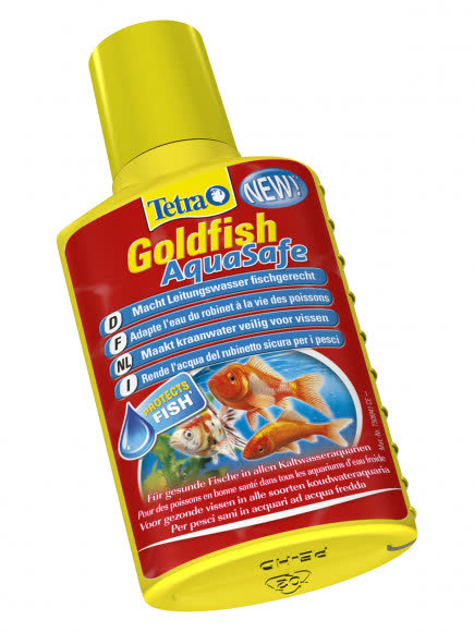 Tetra AquaSafe Goldfish кондиционер для подготовки воды для золотых рыб 100 мл