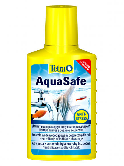 Tetra AquaSafe кондиционер для подготовки воды аквариума 100 мл
