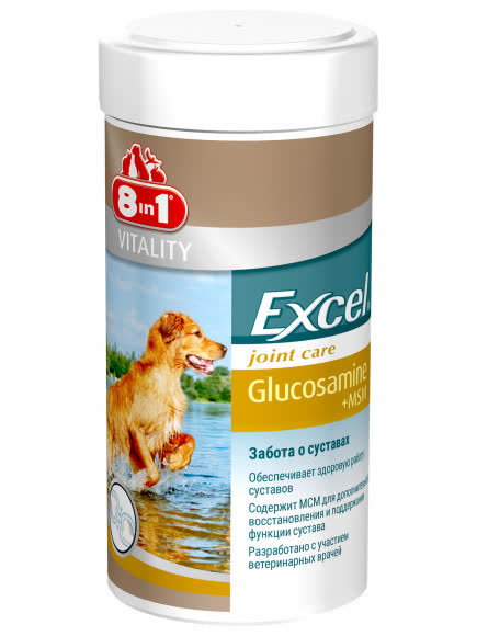 8in1 Excel Глюкозамин c MCM 55 таб.