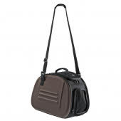 Ibiyaya складная сумка-переноска для собак и кошек до 6 кг коричневая