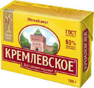 Масло Кремлевское спред 72,5% 180 гр (упаковка 20 шт)