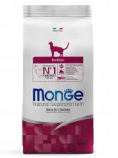 Monge Cat Indoor корм для домашних кошек 1,5 кг