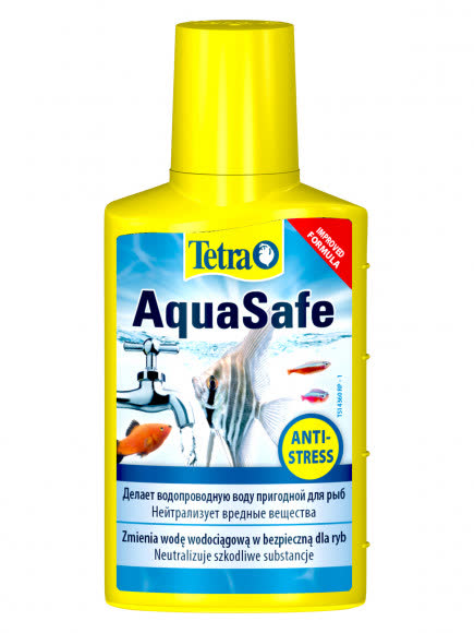 Tetra AquaSafe кондиционер для подготовки воды аквариума 50 мл