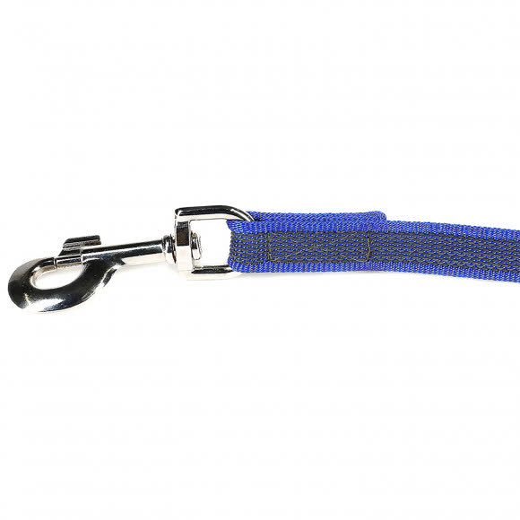 JULIUS-K9 поводок для собак Color & Gray Super-grip 2/500см, с ручкой, до 50 кг, сине-серый JULIUS-K9 поводок для собак Color & Gray Super-grip 2/500см, с ручкой, до 50 кг, сине-серый