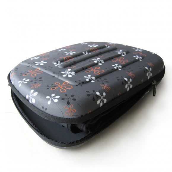 Ibiyaya складная сумка-переноска для собак и кошек до 6 кг серая в цветочек Ibiyaya складная сумка-переноска для собак и кошек до 6 кг серая в цветочек