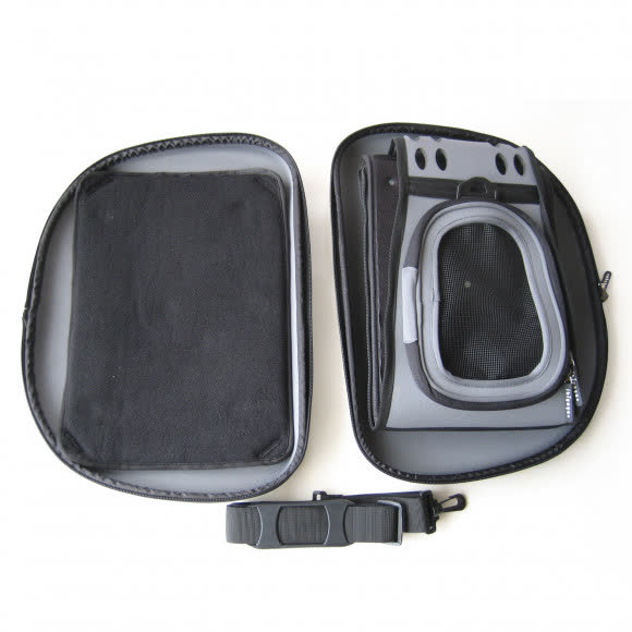 Ibiyaya складная сумка-переноска для собак и кошек до 6 кг серая в цветочек Ibiyaya складная сумка-переноска для собак и кошек до 6 кг серая в цветочек