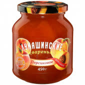 Варенье Лукашинские персиковое 450 гр (упаковка 6 шт)