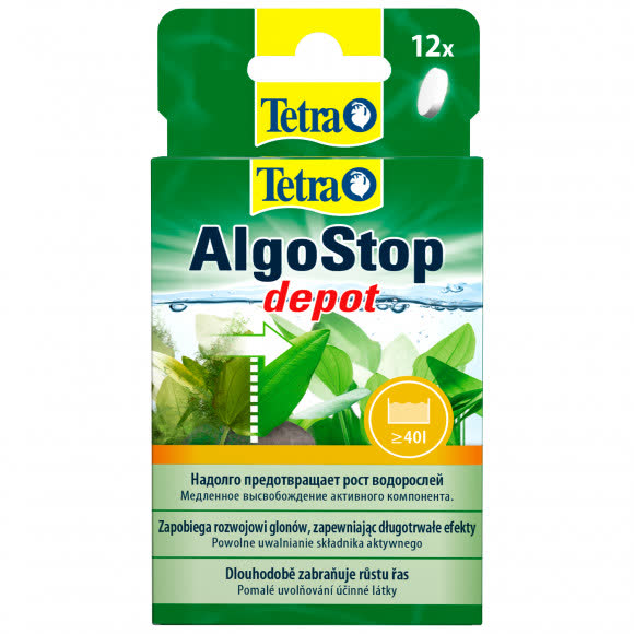 Tetra AlgoStop Depot средство против водорослей длительного действия 12 таб. ( замена 157743)