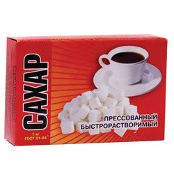Сахар Ривьера рафинад 0.5 кг (упаковка 30 шт)