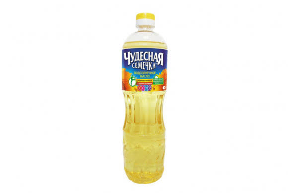 Масло подсолн. Чудесная Семечка раф. 0,9л (упаковка 15 шт)
