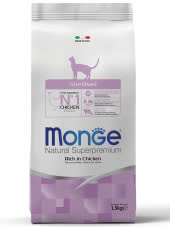 Monge Cat Sterilised корм для стерилизованных кошек 1,5 кг