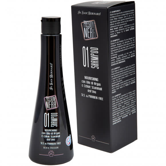 ISB Black Passion 01 Шампунь питательный с аргановым маслом 250 мл