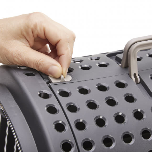 IMAC переноска для кошек и собак LINUS CABRIO 50х32х34,5h см, антрацит