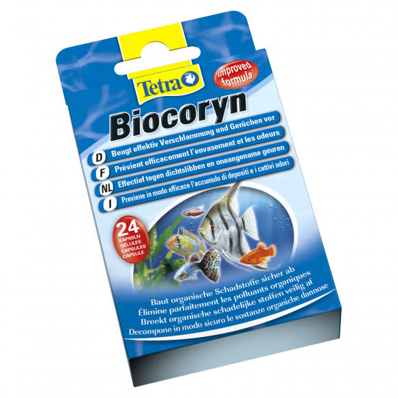 Tetra Biocoryn кондиционер для разложения органики 24 капсулы Tetra Biocoryn кондиционер для разложения органики 24 капсулы