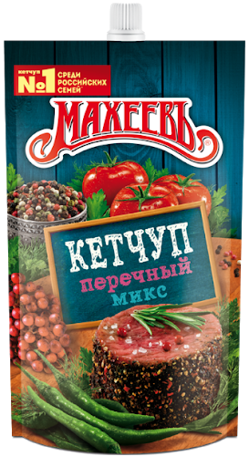 Кетчуп Перечный микс Махеевъ 300 гр (упаковка 16 шт)