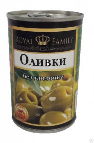 Оливки без косточки Royal Family 300 гр (упаковка 12 шт) Оливки без косточки Royal Family 300 гр (упаковка 12 шт)