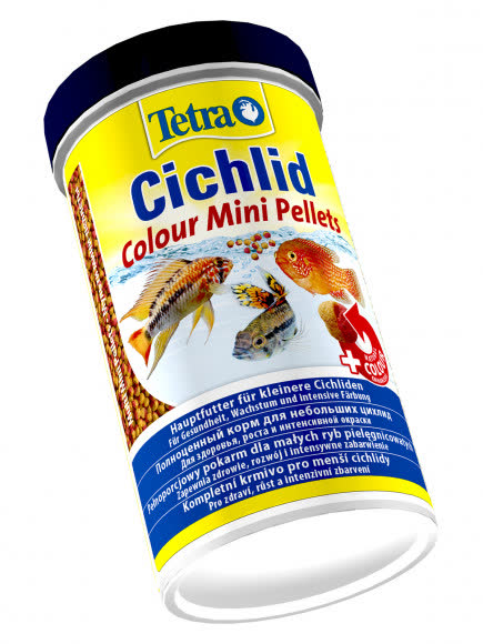 TetraCichlid Colour Mini корм для всех видов цихлид для улучшения окраса 500 мл TetraCichlid Colour Mini корм для всех видов цихлид для улучшения окраса 500 мл
