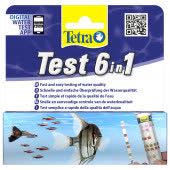 TetraTest 6 в 1 GH/KH/NO2/NO3/pH/Cl полоски для пресной воды 25 шт. TetraTest 6 в 1 GH/KH/NO2/NO3/pH/Cl полоски для пресной воды 25 шт.