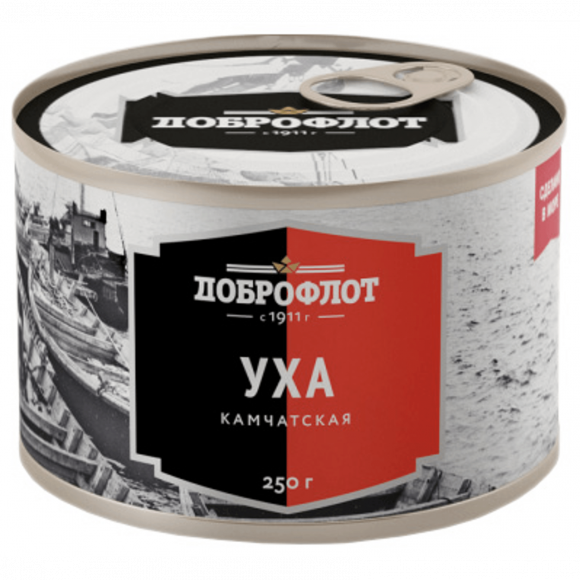 Уха Камчатская ж/б 24х250г №6 ГОСТ (Доброфлот)