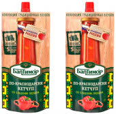 Кетчуп (Балтимор) По-Краснодарски дой пак 28х260гр (64) Кетчуп (Балтимор) По-Краснодарски дой пак 28х260гр (64)