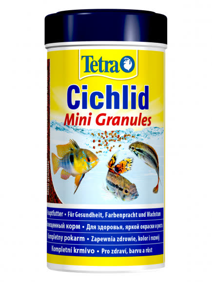 TetraCichlid Mini Granules корм для небольших цихлид в гранулах 250 мл