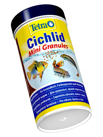 TetraCichlid Mini Granules корм для небольших цихлид в гранулах 250 мл TetraCichlid Mini Granules корм для небольших цихлид в гранулах 250 мл