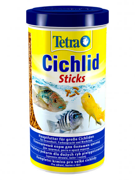 TetraCichlid Sticks корм для всех видов цихлид в палочках 1 л