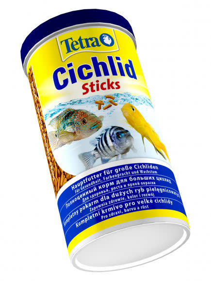 TetraCichlid Sticks корм для всех видов цихлид в палочках 1 л
