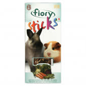 FIORY палочки для кроликов и морских свинок Sticks с овощами 2х50 г FIORY палочки для кроликов и морских свинок Sticks с овощами 2х50 г