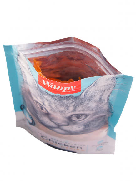 Wanpy Cat Лакомство для кошек «мягкая вяленая соломка» из курицы 80 г Wanpy Cat Лакомство для кошек «мягкая вяленая соломка» из курицы 80 г