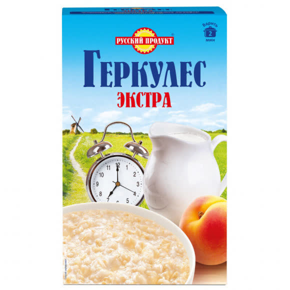 Геркулес Экстра Быстрого Приготовления 4х1000гр (84) (Русский Продукт)