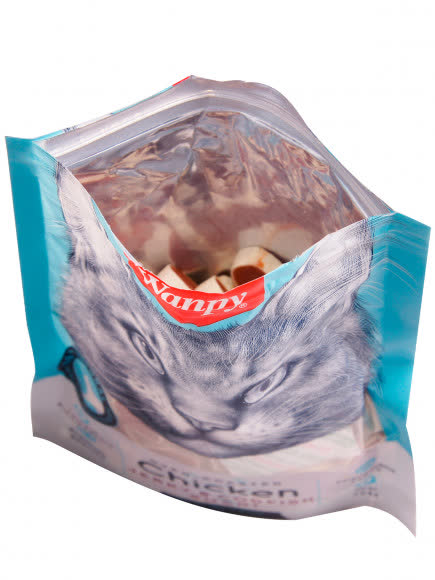 Wanpy Cat Лакомство для кошек «суши» из курицы с треской 80 г