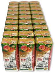 Сок яблочный прямого отжима без сахара.  0.2 литра, трубочка (упаковка 27 штук)