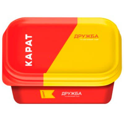 Сыр Дружба Карат 45% 400 гр *16 п/кор, упак