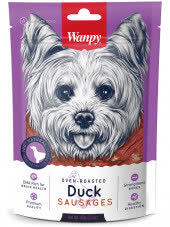 Wanpy Dog лакомство утиные сосиски 100 г