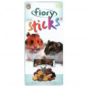 FIORY палочки для хомяков Sticks с фруктами 2х50 г FIORY палочки для хомяков Sticks с фруктами 2х50 г