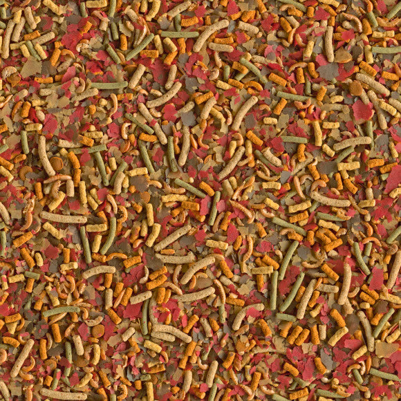 Tetra Pond MultiMix корм для пруд.рыб (гранулы, хлопья, таблетки, гаммарус) 1 л