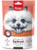 Wanpy Dog лакомые кусочки из нежного лосося в форме рыбок 100 г