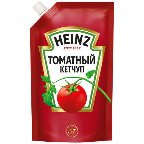 Кетчуп (Хайнц) Томатный 16х320гр (84) дой пак