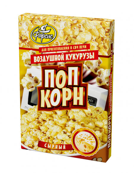 Попкорн Фарсис сырный 85 гр (упаковка 13 шт)