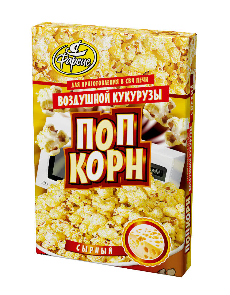 Попкорн Фарсис сырный 85 гр (упаковка 13 шт) оптом купить в Москве но ...